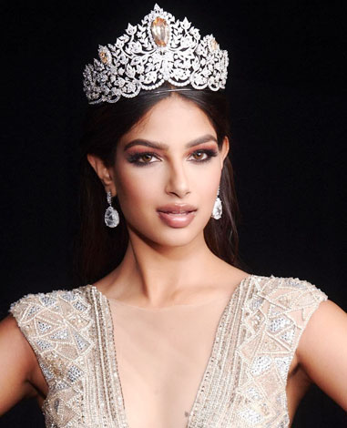 India's Harnaaz Sandhu Crowned Miss Universe 2021