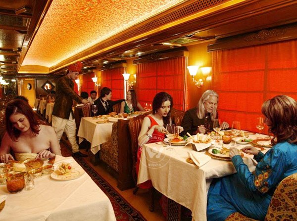 Maharajas on luxury train