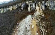 Amazing pics of destruction of wrecked rockfall