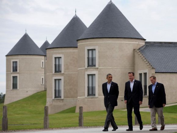 Obama in Europe for G-8 Summit