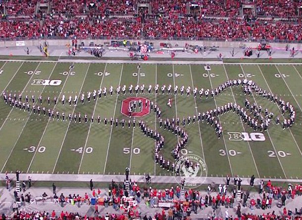 Ohio's breathtaking band march
