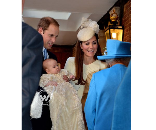 Prince George christened!