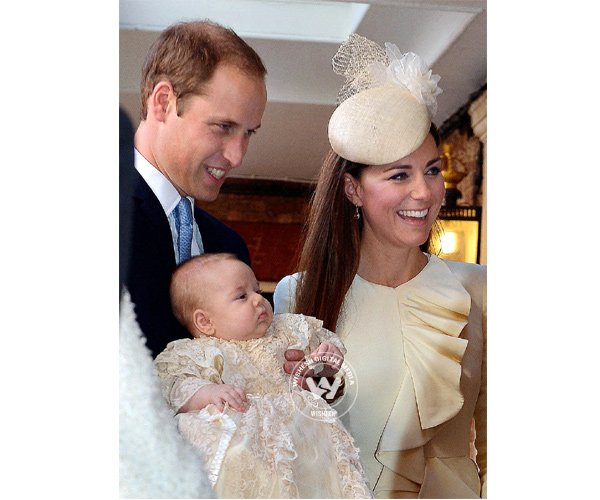 Prince George christened!