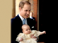 Prince George christened!