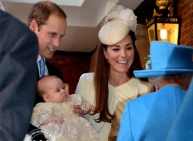 Prince George christened!