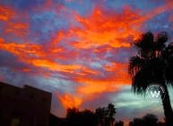 Beautiful sunsets in Arizona