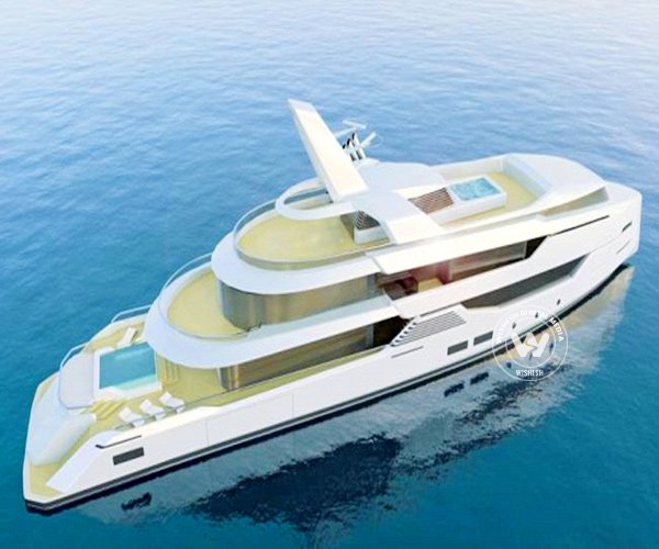 The 83 million dollars worth Sky Yacht