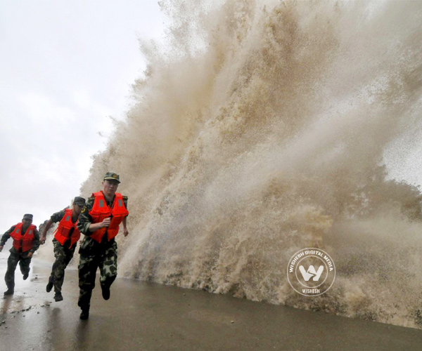 Typhoon Fitow throws China off gear
