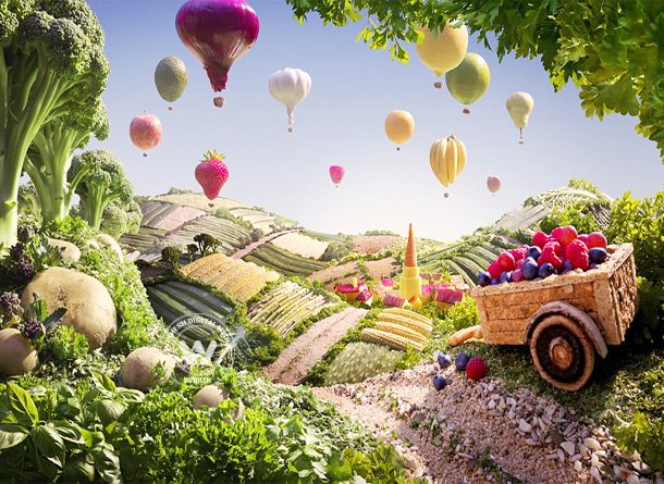 World's most amazing foodscapes