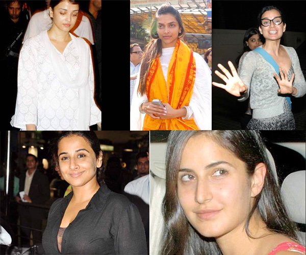 B-Town divas without makeup