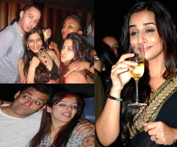Bollywood celebs caught drunk