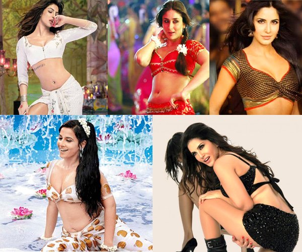 Bollywood stars in item songs