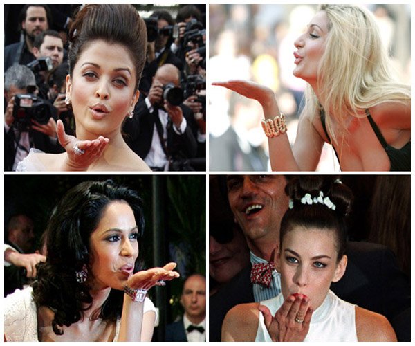 Which is your favorite celeb red carpet kiss?