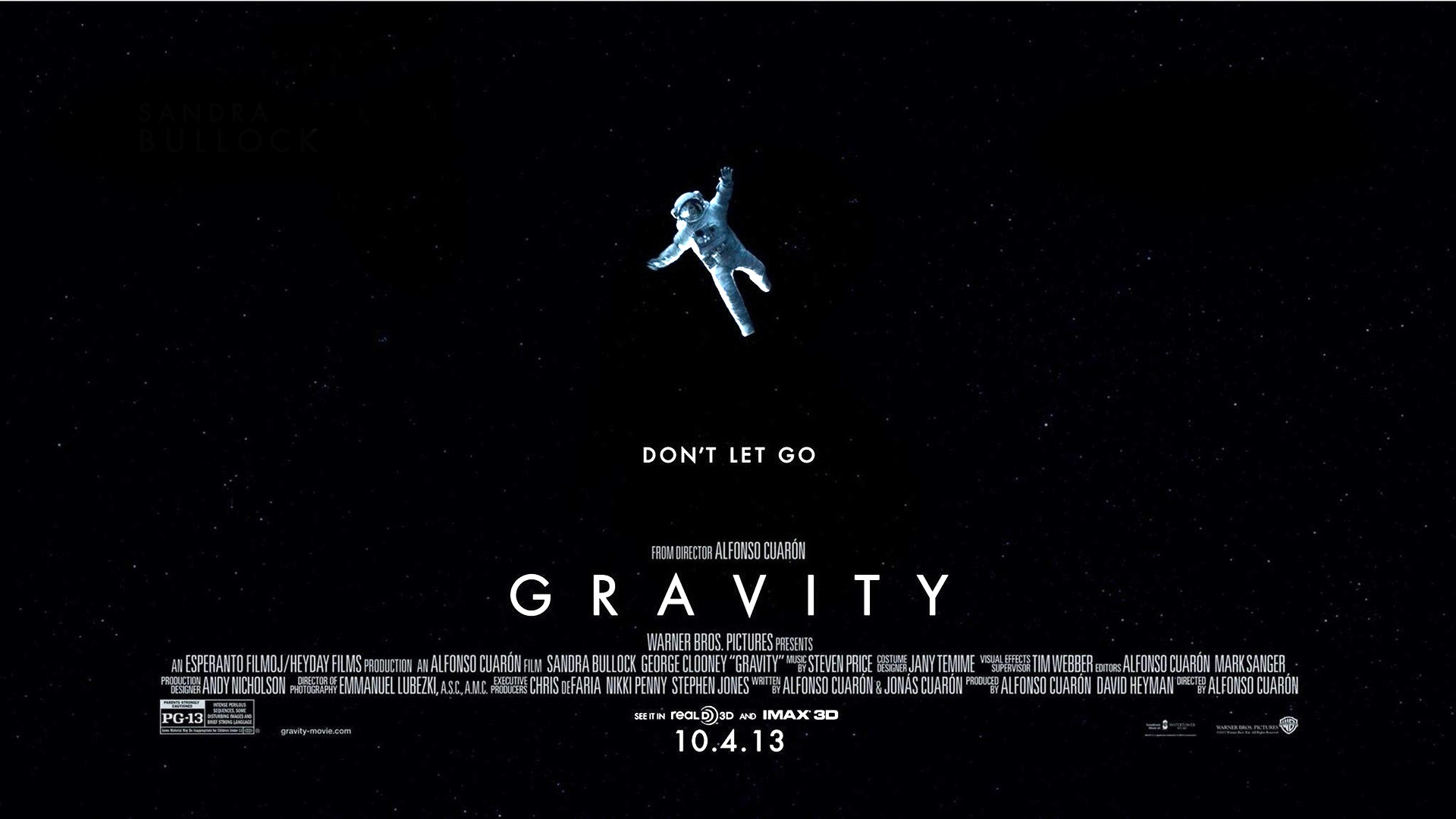 Gravity Movie Wallpapers | Wallpaper 4of 4 | Gravity Movie images | Gravity