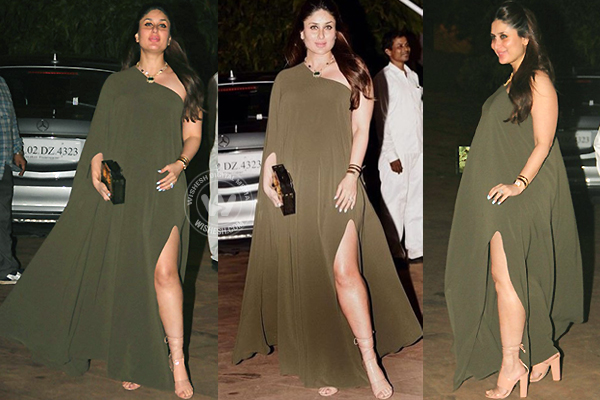 Kareena Kapoor Hot Slit Dress Photos
