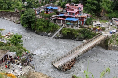 77 dead in Nepal Flash Floods