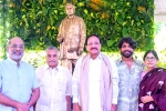 ANR 100th Birthday news, ANR 100th Birthday, anr statue inaugurated, Anr statue
