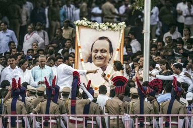 Thousands Gather to Bid Goodbye to Ajit Pawar