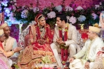 mukesh ambani son marriage, Mukesh Ambani son wedding, akash ambani shloka mehta gets married in a star studded affair, Avm