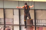 Agent promotional activities, Agent poster, akhil s daredevil stunts for agent, Film trailer