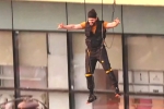 Agent in Vijayawada, Agent news, akhil s daredevil stunts for agent, Tiger shroff