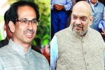 bjp shiv sena alliance, amit shah thackeray, amit shah to meet uddhav thackeray may finalise seat sharing deal, Shiv sena chief