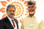 Anand Mahindra, Anand Mahindra updates, anand mahindra heaps praise on andhra cm chandrababu naidu, Unstoppable