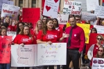 Arizona walkouts, Arizona teachers walkout continues till Wednesday, arizona educators to proceed walkouts until wednesday, Redfored