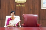 Atishi takes oath, Atishi breaking updates, atishi leaves arvind kejriwal s chair empty after taking charge as cm, Bjp president