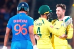 Rajkot match updates, Australia vs india match, australia won by 66 runs in the third odi, Mitchell starc