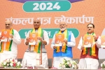 2024 BJP Manifesto breaking, 2024 BJP Manifesto latest highlights, 2024 bjp manifesto highlights, Namo app