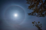 phenomenon, halo, bay area citizens surprised to see a perfect halo around the moon, Bay area