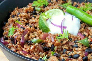 Black Beans rice recipe