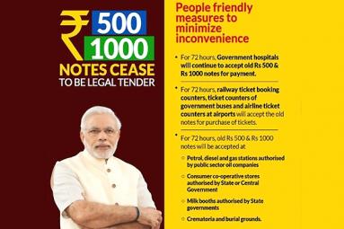 Brave and bold Surgical strike on black money and funding of terrorism