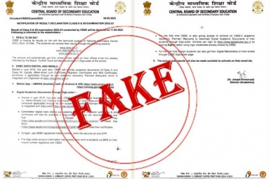 CBSE Fake Letter Over Class X and XII Results