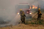 Wildfire, California Wildfire, california wildfire calm winds likely to allow more to return home, Parched