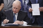 Environmental activists, Jerry Brown, california governor signs law for clean energy by 2045, Ai action summit
