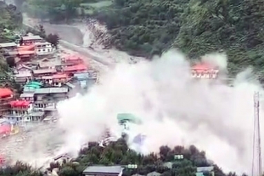 Cloudburst in Uttarakhand&rsquo;s Uttarkashi leaves 4 dead: 50 Missing