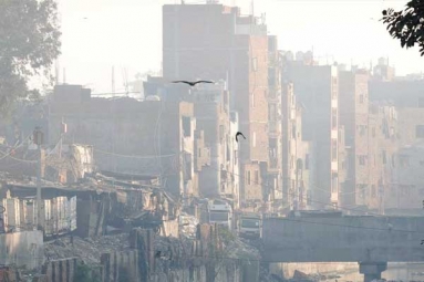 New Delhi&#039;s Air Quality Improves