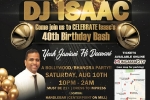 Arizona Events, Events in Arizona, dj isaac s 40th bollywood birthday bash, Isaac