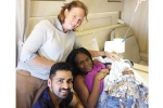 Dr Sij Hemal, Dr Sij Hemal, an indian american urologist helps deliver baby in an international flight, Umbilical cord Dr Sij Hemal, Dr Sij Hemal, an indian american urologist helps deliver baby in an international flight, Umbilical cord