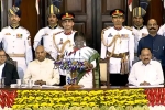Draupadi Murmu breaking news, Draupadi Murmu, draupadi murmu takes oath as the 15th president of india, Venkaiah naidu