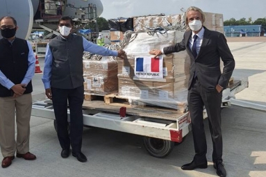 France Donates Ventilators and Test Kits to India as COVID-19 Assistance