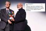 Swachh Bharat Abhiyan in 2014, narendra modi, narendra modi receives global goalkeeper award, Swachh bharat