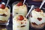 Gulab Jamun Mousse latest, Gulab Jamun Mousse, recipe of gulab jamun mousse, Rose water