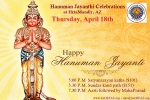 Events in Arizona, Events in Arizona, hanuman jayanthi celebrations iacrfaz, Hanuman jayanthi