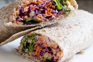 Healthy Mixed Sprouts Wrap Recipe