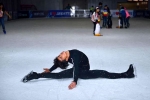 Kiren Rijiju, Manjesh Tiwari, ice skater rajkumar tiwari rewarded with usd 2000 and free training in united states, Winter games
