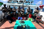 Indian Navy ship, Indian Navy ship, indian navy ship rescues vessel with 19 pakistani nationals, Us warship