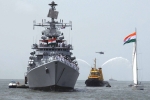 Indian Navy in Singapore, Indian Navy to showcase in Singapore, indian navy to showcase their warships off coast singapore, Sunil lanba